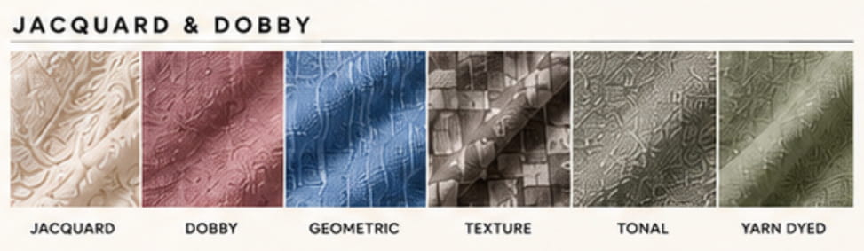 Jacquard fabrics