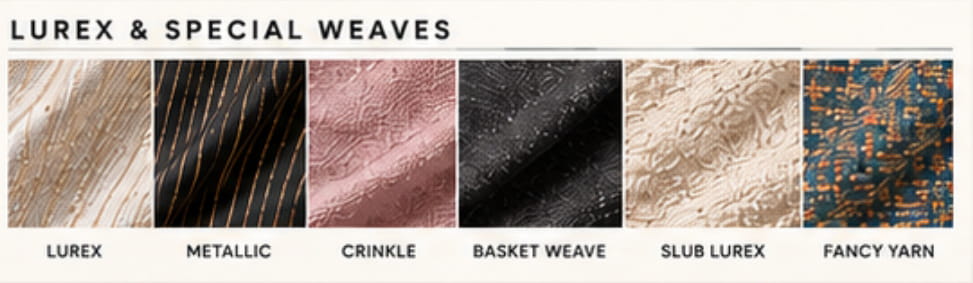 Lurex fabrics