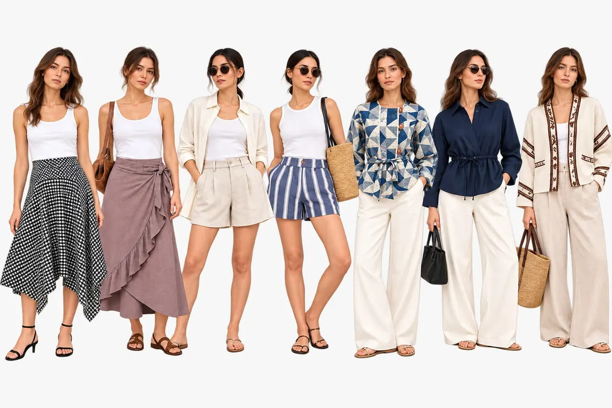 Womenswear lookbook styles from Gupta