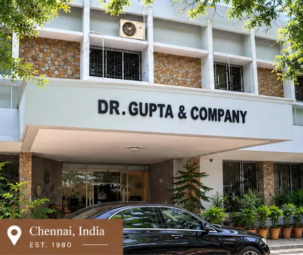 Gupta & Company building in Chennai, established 1980